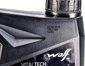 Моторное масло Wolf Vitaltech PI C3 5W-40 синтетическое