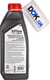 Моторное масло Comma X-Flow Type G 5W-40 синтетическое