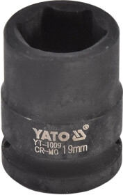 Торцева головка Yato YT-1009 19 мм 1/2