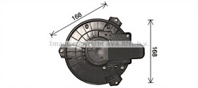 Вентилятор салона AVA Quality Cooling TO8751