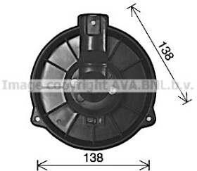 Вентилятор салона AVA Quality Cooling hd8318