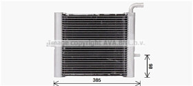 Радиатор охлаждения двигателя AVA Quality Cooling au2334