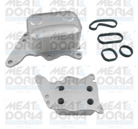 Оливний радіатор двигуна Meat & Doria 95222