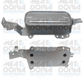 Оливний радіатор двигуна Meat & Doria 95241