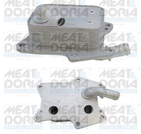 Оливний радіатор двигуна Meat & Doria 95256