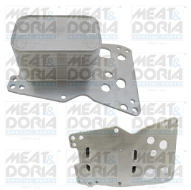 Оливний радіатор двигуна Meat & Doria 95267