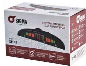 Парктроник Sigma Car Accessories SP-41 с черными датчиками 4 шт.
