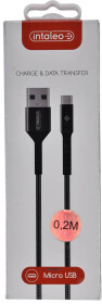 Кабель Intaleo 1283126495632 USB - Micro USB 0,2 м