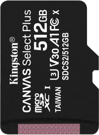 Карта памяти Kingston Canvas Select Plus microSDXC 512 ГБ
