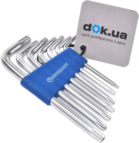 Набір ключів TORX Стандарт TKS0701 T10-T40 7 шт