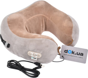 Подушка-массажер Gelius Relax GP-PM001 бежевый без логотипа