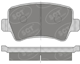 Тормозные колодки SCT Germany sp472pr