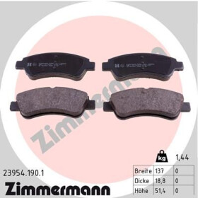 Тормозные колодки Zimmermann 23954.190.1