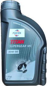 Трансмиссионное масло Fuchs Titan Supergear MC GL-4 / 5 80W-90 полусинтетическое