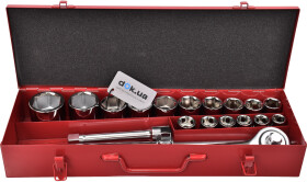 Набор торцевых головок и комплектующих Intertool ET6024 3/4