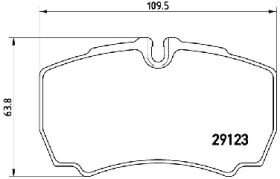 Тормозные колодки Applus 71267baap