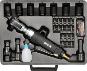 Пневмогайковерт Yato YT-0982 (торцевые головки + чехол)