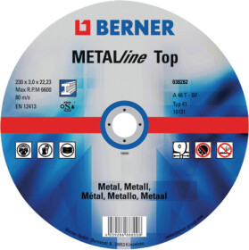 Круг отрезной Berner METALline Standard 38290 125 мм