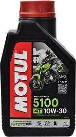 Моторное масло 4T Motul 5100 10W-30 полусинтетическое