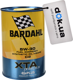 Моторное масло Bardahl XTA Polarplus 5W-30 синтетическое