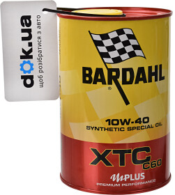 Моторное масло Bardahl XTC C60 10W-40 синтетическое