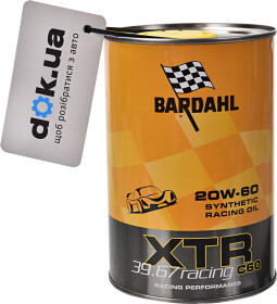 Моторное масло Bardahl XTR C60 Racing 20W-60 синтетическое