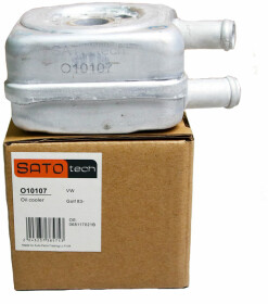 Масляный радиатор двигателя SATO tech O10107