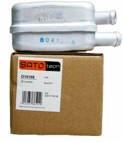 Масляный радиатор двигателя SATO tech O10108