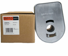 Масляный радиатор двигателя SATO tech O10111