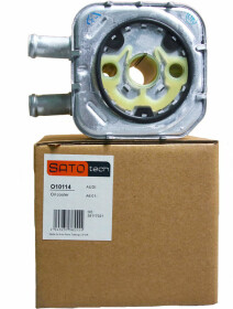 Масляный радиатор двигателя SATO tech O10114