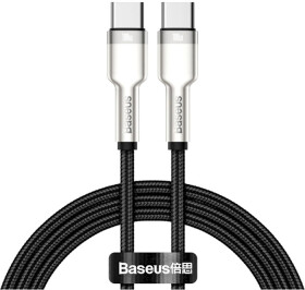 Кабель Baseus Cafule Metal CATJK-C01 type-C - type-C 1 м