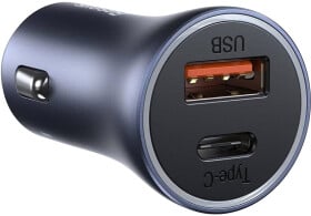 USB зарядка в авто Baseus Golden Contactor Pro TZCCJD-B0G