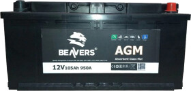 Аккумулятор Beavers 6 CT-105-R AGM 6105RBEAVERSAGM