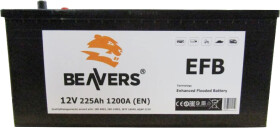 Аккумулятор Beavers 6 CT-225-L 6225LBEAVERSEFB