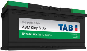 Аккумулятор TAB 6 CT-105-R Stop & Go 213105