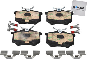 Тормозные колодки Bosch 0 986 494 596