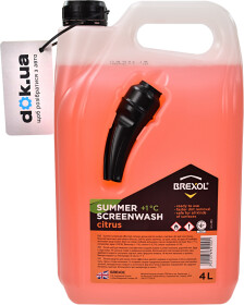 Омыватель стекла Brexol Screen Wash Summer летний 1 °С цитрусовый