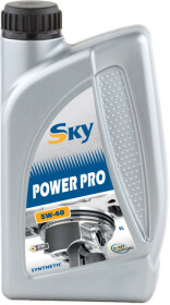 Моторное масло SKY Power Pro 5W-40 синтетическое