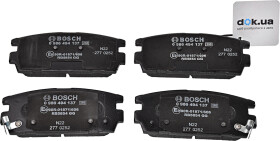 Тормозные колодки Bosch 0 986 494 137
