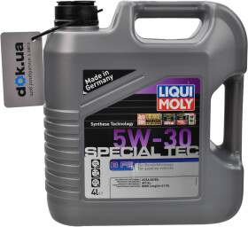 Моторное масло Liqui Moly Special Tec B FE 5W-30 синтетическое