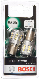 Автолампа Bosch Retrofit LED P21W BA15s 1 W 1987301517