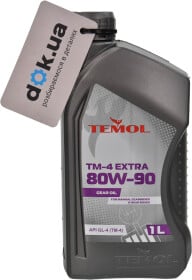 Трансмісійна олива TEMOL TM-4 Extra GL-4 80W-90 синтетична