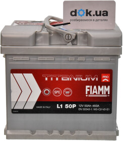 Акумулятор Fiamm 6 CT-50-R Titanium Pro 7905143