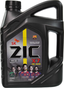 Моторное масло ZIC X7 FE 5W-20 синтетическое