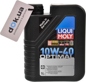 Моторна олива Liqui Moly Optimal 10W-40 напівсинтетична