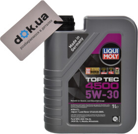 Моторное масло Liqui Moly Top Tec 4500 5W-30 синтетическое