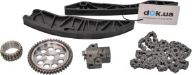 Комплект ланцюга ГРМ Ashika KCKH01