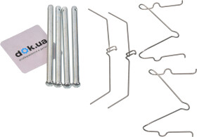 Комплектующие дисковых тормозных колодок Bosch 1 987 474 350