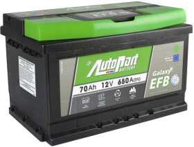 Аккумулятор AutoParts 6 CT-70-R Galaxy EFB ARL070EFB