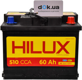 Аккумулятор HILUX 6 CT-60-R hlx004